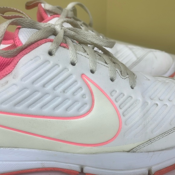 Women’s Nike Explorer 2 Golf Shoes Size 8.5 Pink And White Lace Up - Picture 7 of 13